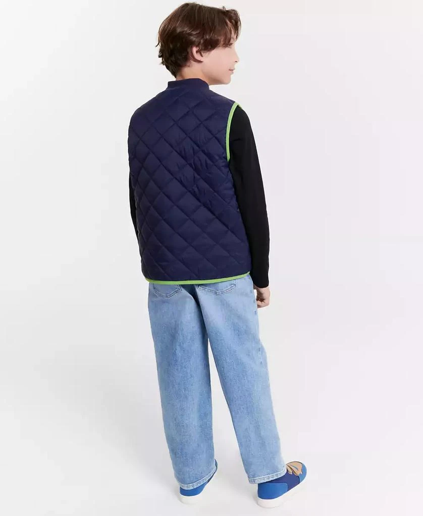 Little & Big Boys Reversible Faux-Sherpa Vest, Created for Macy's 商品