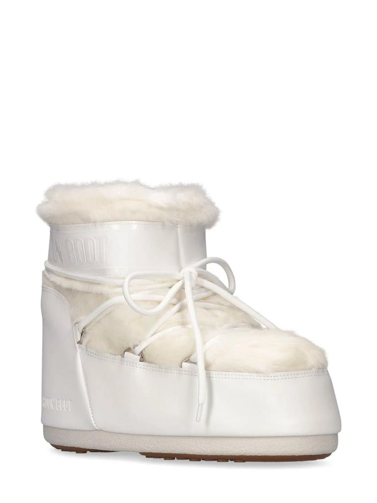 商品Moon Boot|Low Icon Faux Fur Moon Boots,价格¥2214,第2张图片详细描述