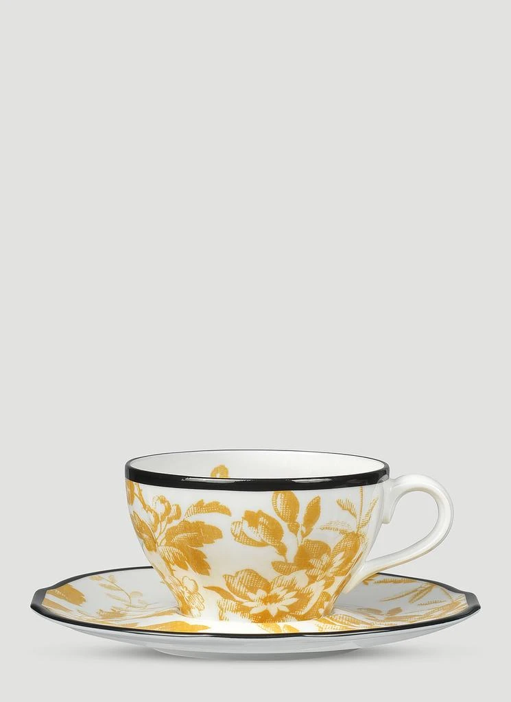 商品Gucci|Set of Two Herbarium Demitasse Cup With Saucer,价格¥4482,第1张图片