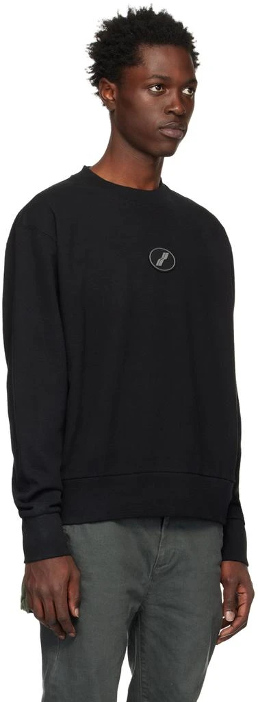 商品We11done|Black Symbol Wappen Sweatshirt,价格¥2803,第2张图片详细描述
