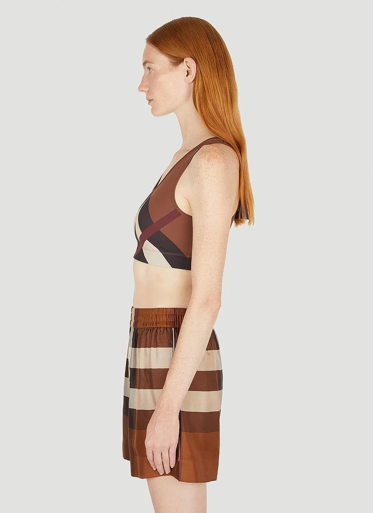 商品Burberry|Immy Check Bra Top,价格¥1560,第3张图片详细描述