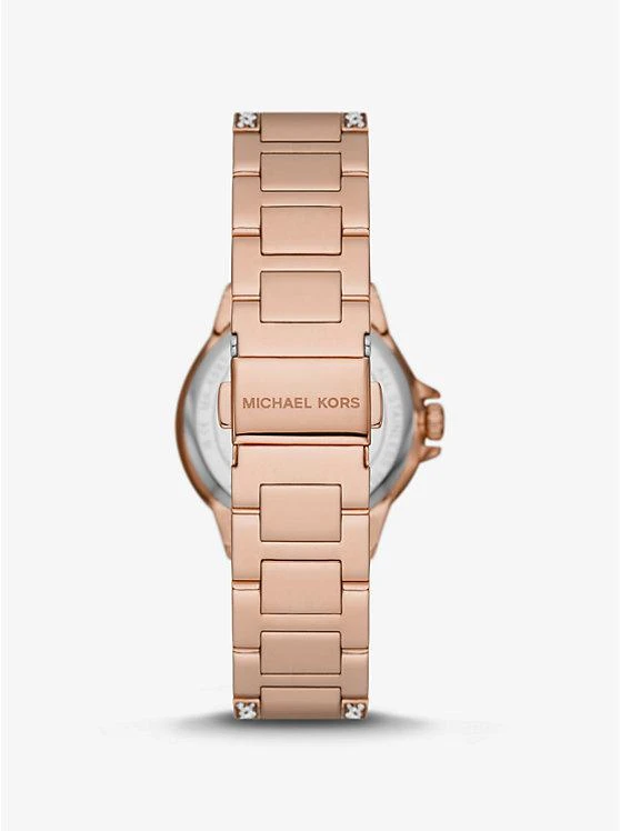 商品Michael Kors|Mini Camille Pavé Rose Gold-Tone Watch,价格¥3398,第3张图片详细描述