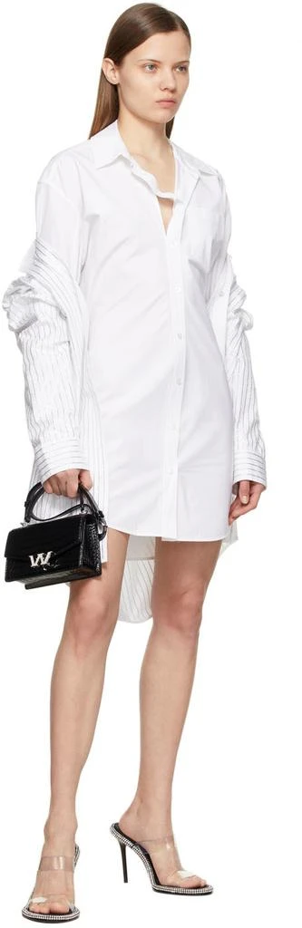 商品Alexander Wang|White Detached Collar Shirt Dress,价格¥1961,第4张图片详细描述