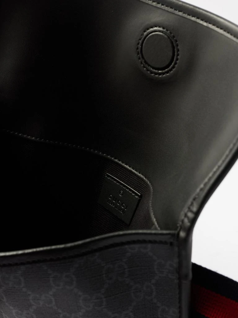 商品Gucci|GG-logo coated-canvas belt bag,价格¥9098,第5张图片详细描述