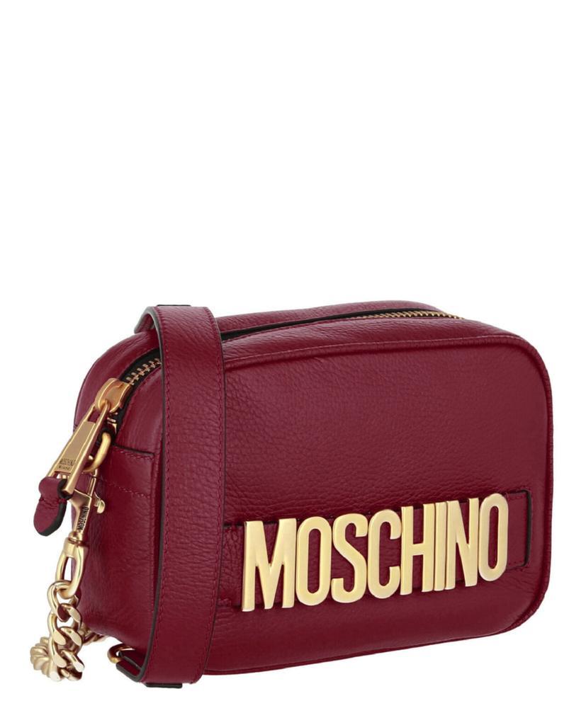 商品Moschino|Leather Logo Crossbody Bag,价格¥4391,第4张图片详细描述