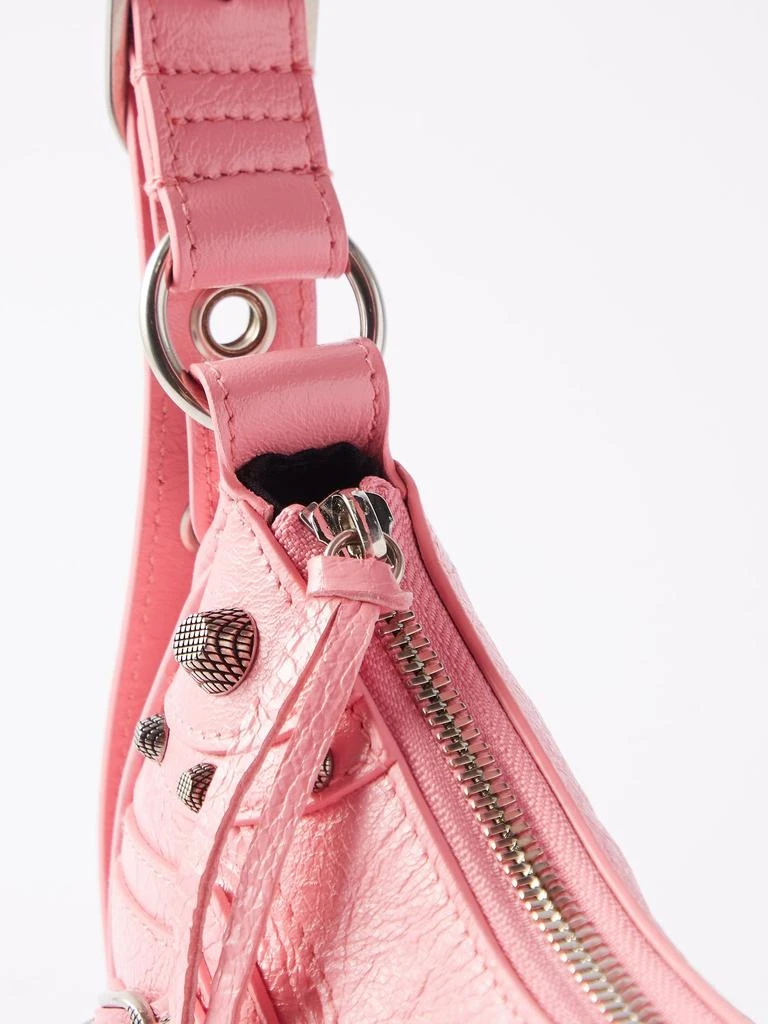 商品Balenciaga|Le Cagole XS crinkled-leather shoulder bag,价格¥20769,第5张图片详细描述