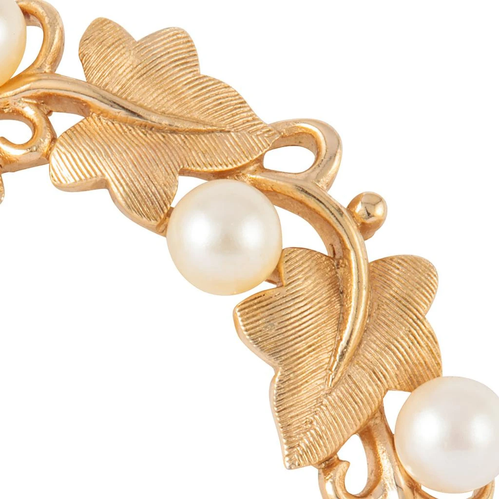 商品Susan Caplan Vintage|1960s vintage trifari faux pearl wreath brooch,价格¥2499,第2张图片详细描述