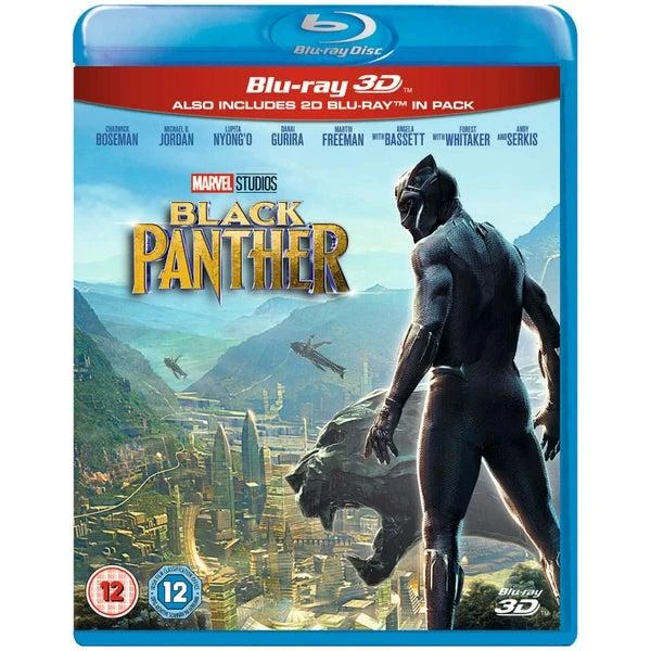 商品Walt Disney Studios|Black Panther 3D (Includes 2D Version),价格¥244,第1张图片