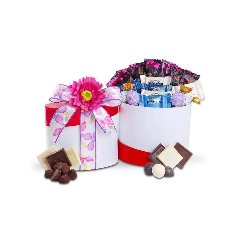 商品Alder Creek Gift Baskets|Mother's Day Ghirardelli & Godiva Gift Basket,价格¥225,第1张图片