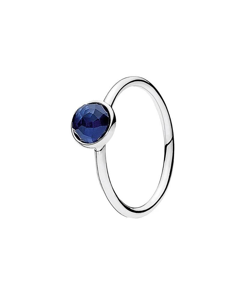 商品PANDORA|Pandora Jewelry Silver & Sapphire September Ring,价格¥127,第1张图片