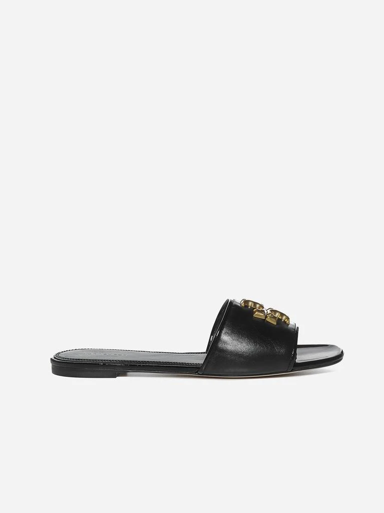 商品Tory Burch|Eleanor leather slides,价格¥1567,第1张图片