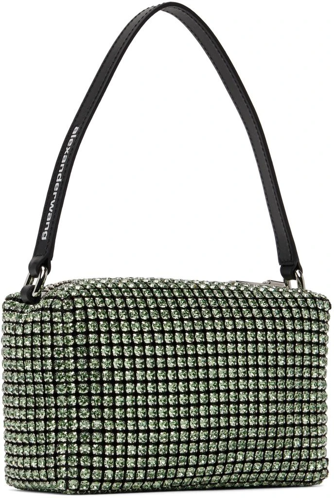 商品Alexander Wang|Green Medium Heiress Bag,价格¥3835,第3张图片详细描述