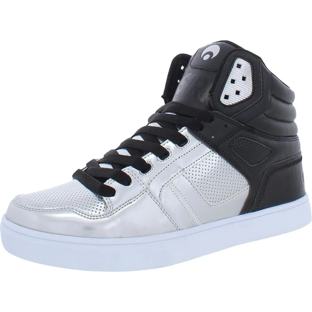 商品Osiris|Osiris Mens Clone Faux Leather High-Top Skate Shoes,价格¥314,第2张图片详细描述