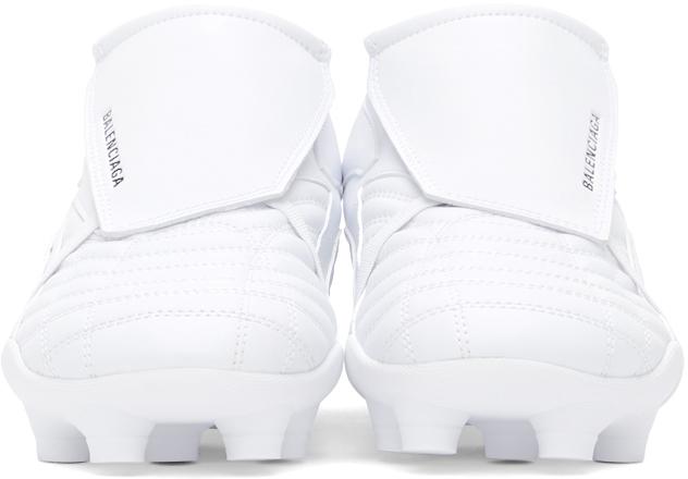 White Soccer Sneakers商品第2张图片规格展示
