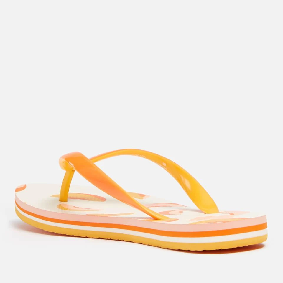 商品Kate Spade|KATE SPADE NEW YORK WOMEN'S FLYAWAY FLIP FLOPS - PEACHES PRINT,价格¥121,第3张图片详细描述