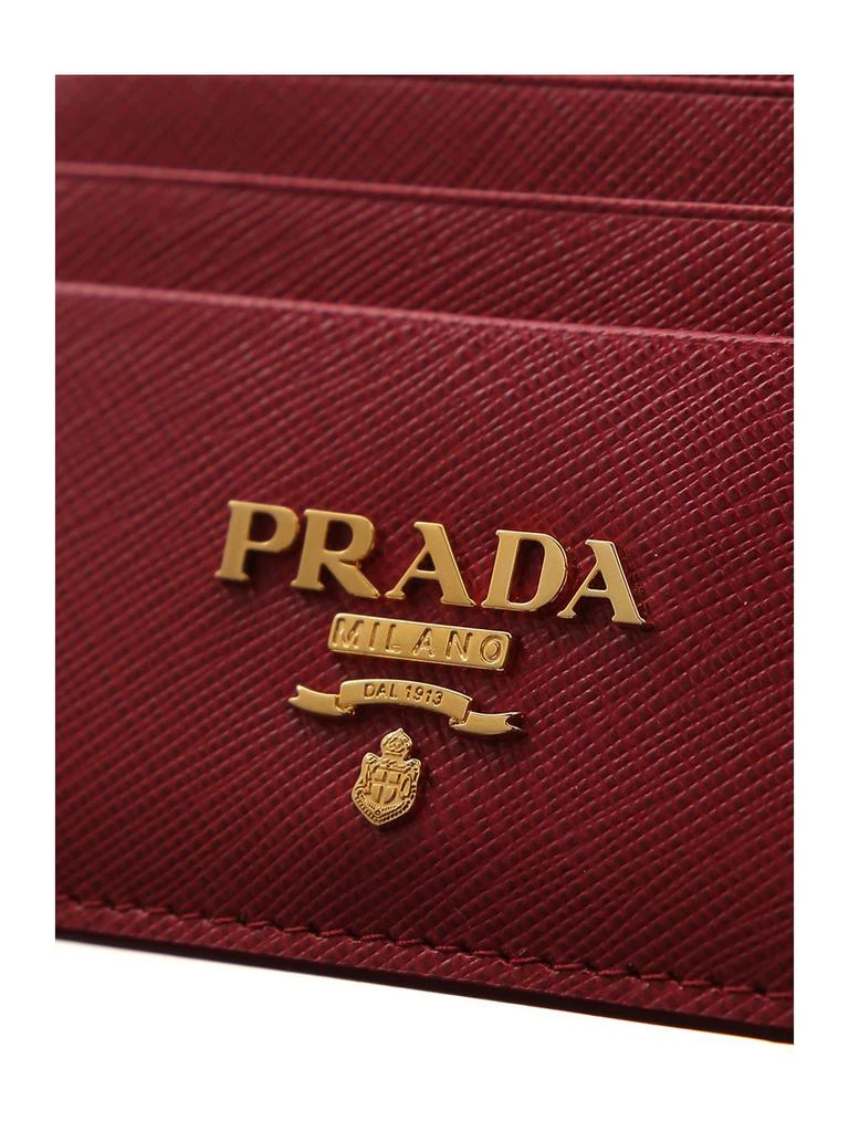 商品Prada|Prada Logo Plaque Cardholder,价格¥2704,第4张图片详细描述
