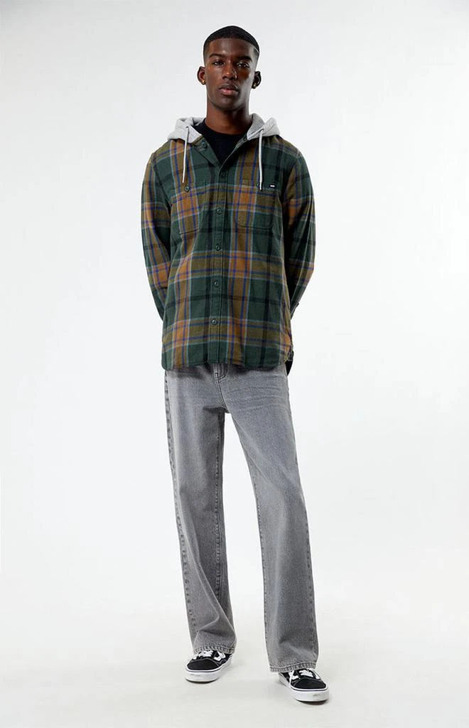商品Vans|Lopes Hooded Flannel Shirt,价格¥458,第3张图片详细描述