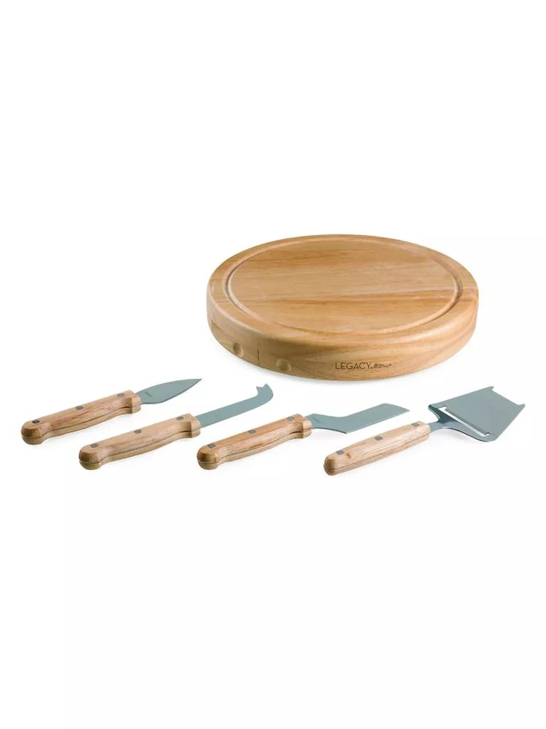 商品Picnic Time|Five-Piece Circo Cheese Board and Tools Set,价格¥302,第2张图片详细描述