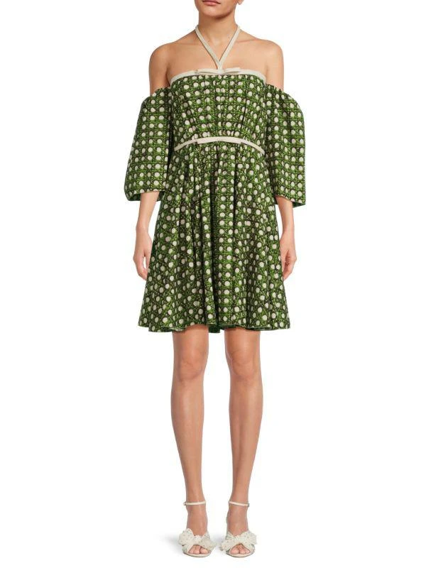 商品Giambattista Valli|Halter Print Mini Dress,价格¥2357,第1张图片