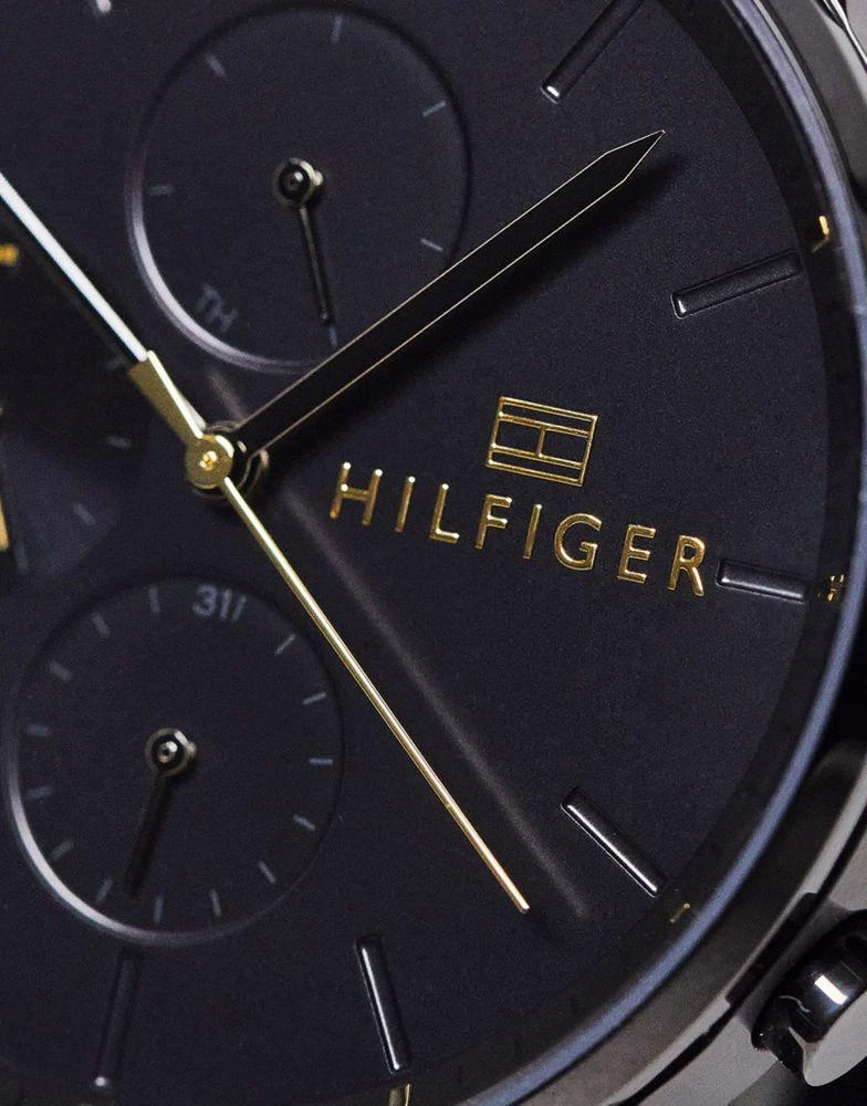 商品Tommy Hilfiger|Tommy Hilfiger Chase multi dial watch with leather strap in tan,价格¥1257,第2张图片详细描述
