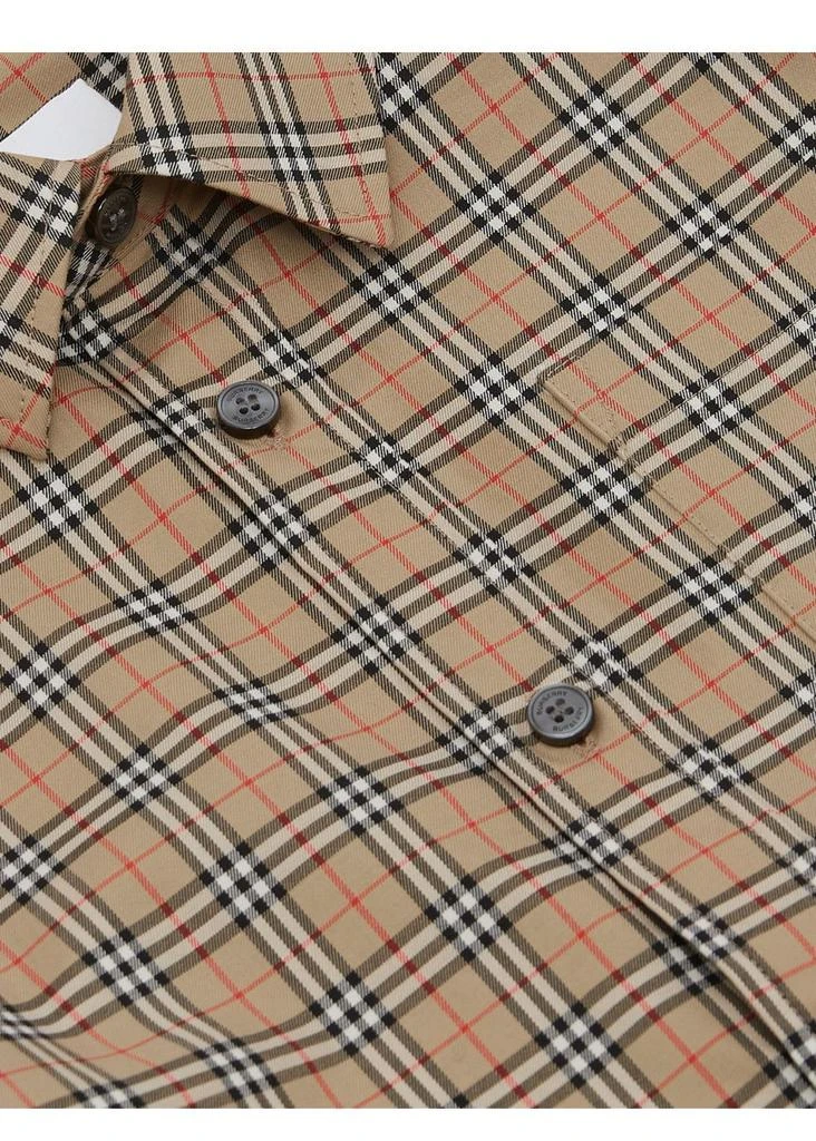 商品Burberry|Check stretch cotton shirt,价格¥1831,第2张图片详细描述