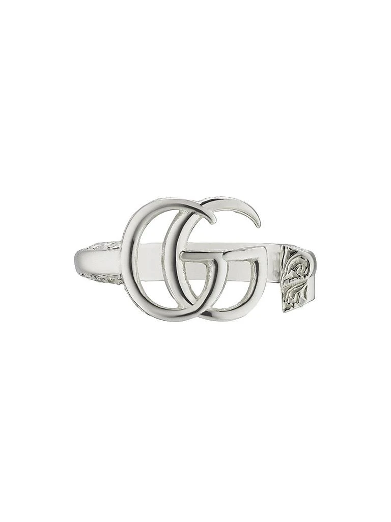 商品Gucci|GG Marmont Sterling Silver Key Ring,价格¥3016,第4张图片详细描述