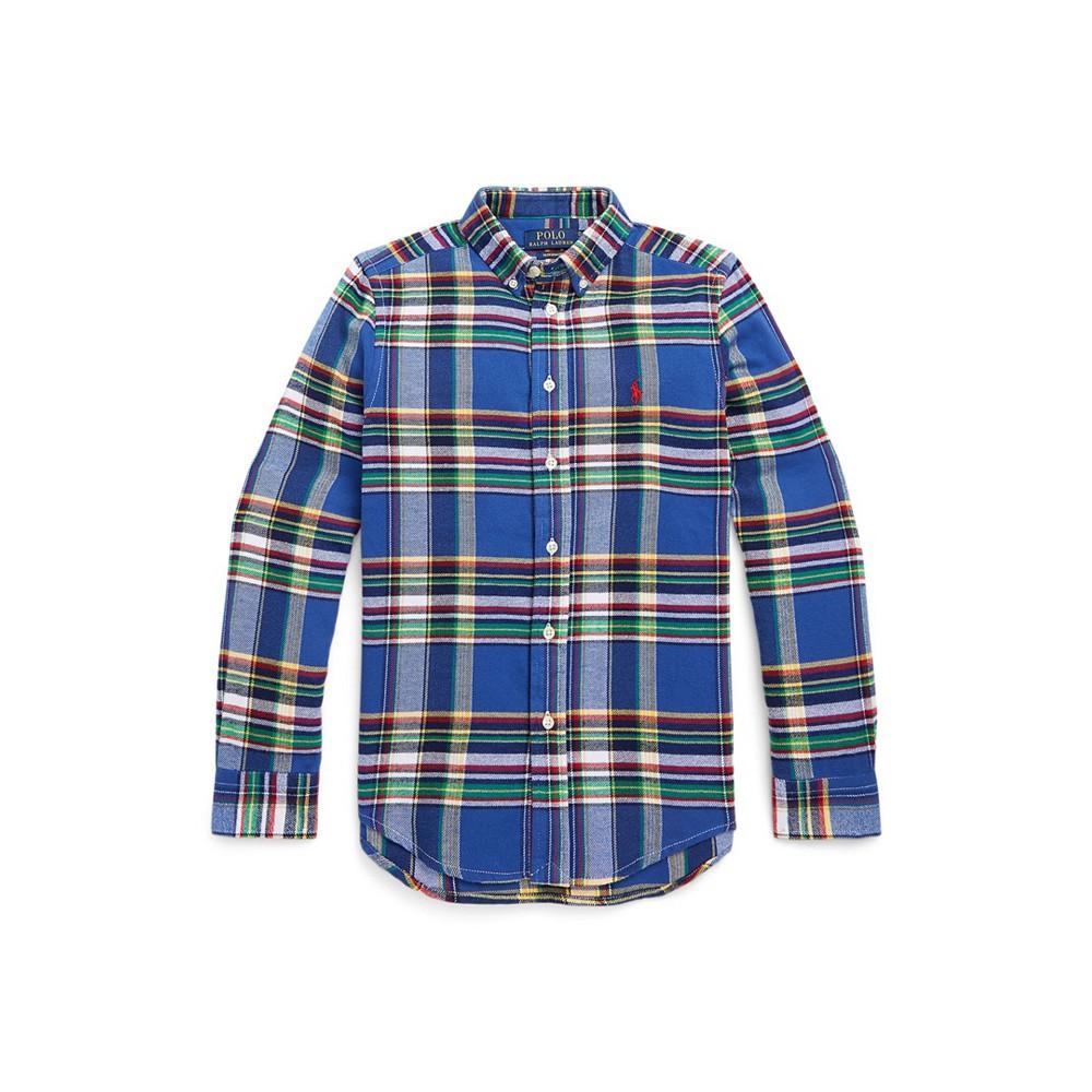 Big Boys Plaid Performance Flannel Shirt商品第1张图片规格展示