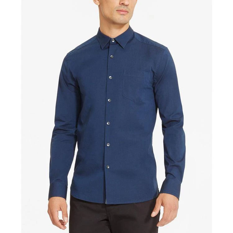 商品Kenneth Cole|Men's Stretch Chambray Shirt,价格¥136,第2张图片详细描述