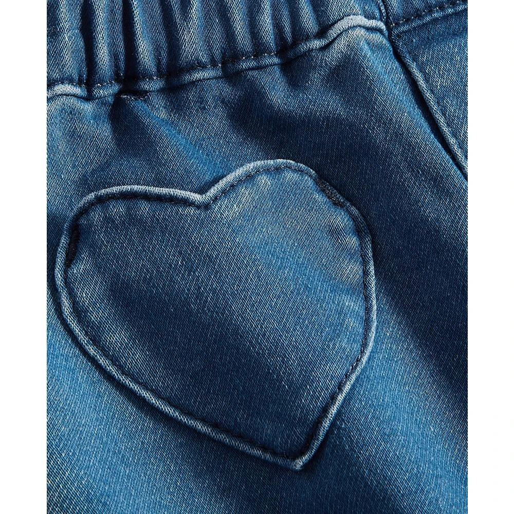 商品First Impressions|Baby Girls Heart Jeans, Created for Macy's,价格¥176,第3张图片详细描述
