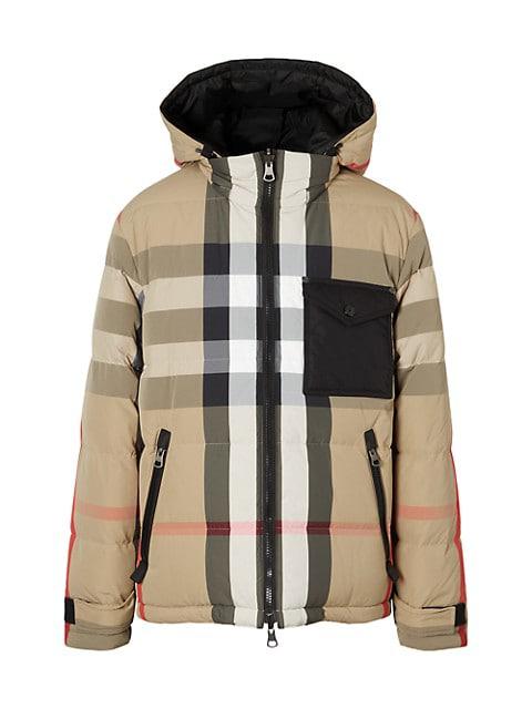 Rutland Reversible Archive Check Down Puffer Coat商品第1张图片规格展示