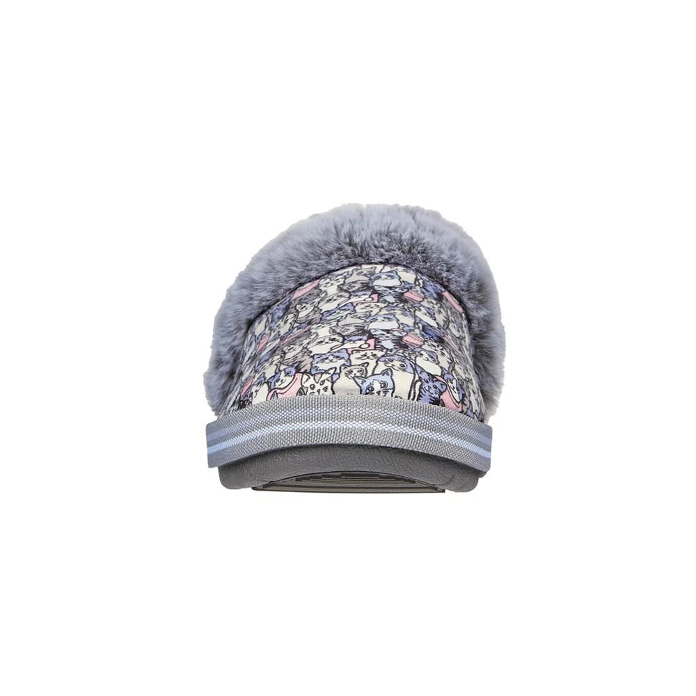 商品SKECHERS|Women's BOBS Too Cozy - Purrr Party Slippers from Finish Line,价格¥113,第4张图片详细描述