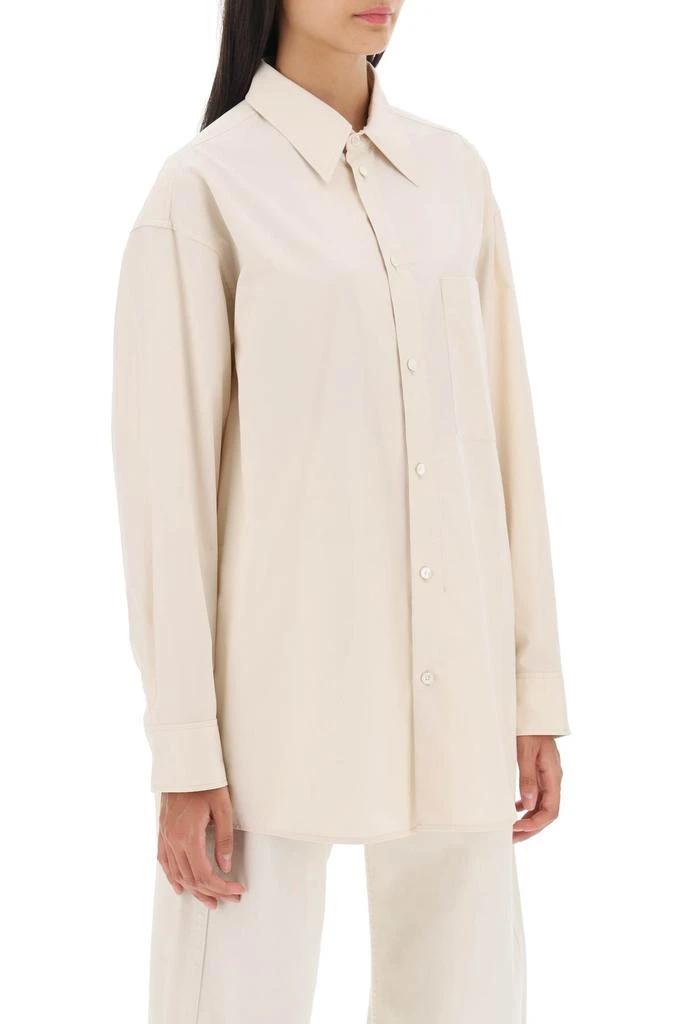 商品Lemaire|oversized shirt in poplin,价格¥1379,第2张图片详细描述