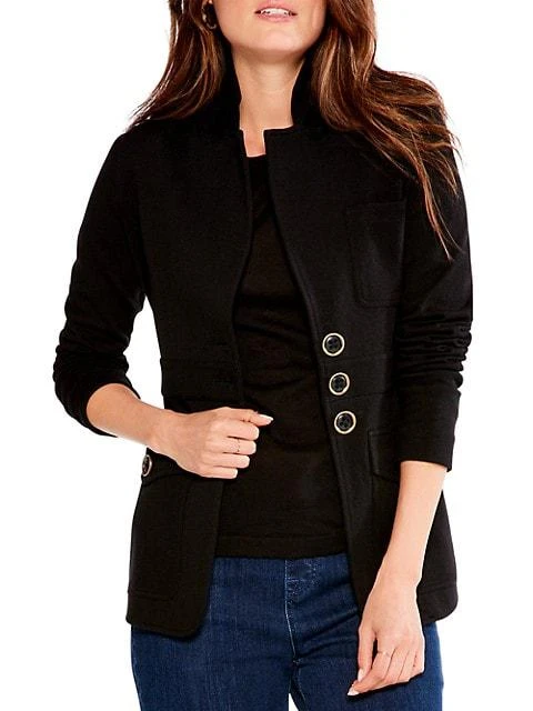 商品NIC+ZOE|Editor Rib-Knit Blazer,价格¥1395,第1张图片