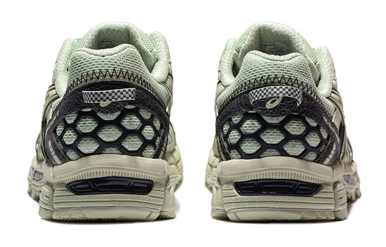 商品[国内直发] Asics|Gel-Kahana 8 舒适系带专业 织物合成革减震耐磨透气 低帮 越野跑步鞋 男款 绿黑,价格¥634,第5张图片详细描述