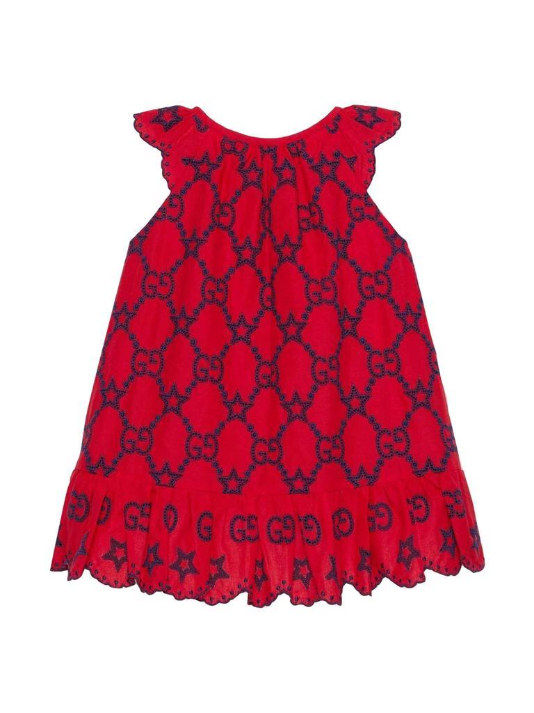 商品Gucci|Gucci Red Dress Baby Girl,价格¥4377,第4张图片详细描述