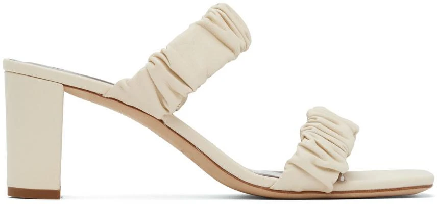 商品Staud|Off-White Frankie Sandals,价格¥941,第1张图片