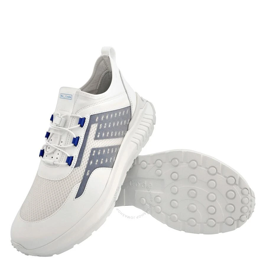 商品Tod's|Tods Men's White Mesh-Panelled Low-Top Sneakers, Brand Size 5 ( US Size 6 ),价格¥1458,第2张图片详细描述