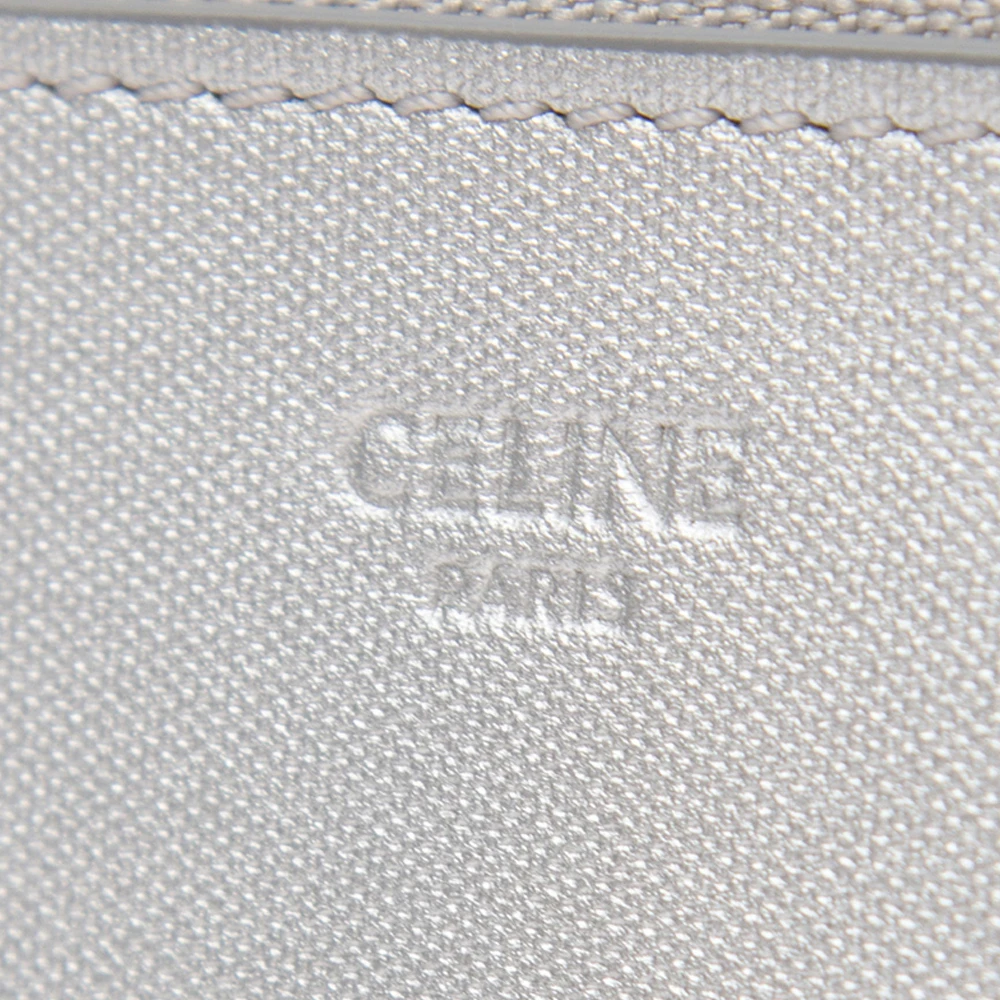 Celine 赛琳 女士银色羊皮Trio单肩包斜挎包 187603-BEE-36AG 商品