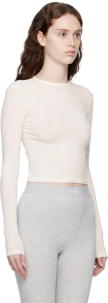 商品SKIMS|White New Vintage Long Sleeve T-Shirt,价格¥316,第2张图片详细描述