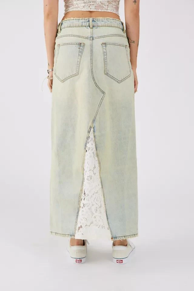 商品BDG|BDG Mindy Denim Maxi Skirt,价格¥151,第4张图片详细描述