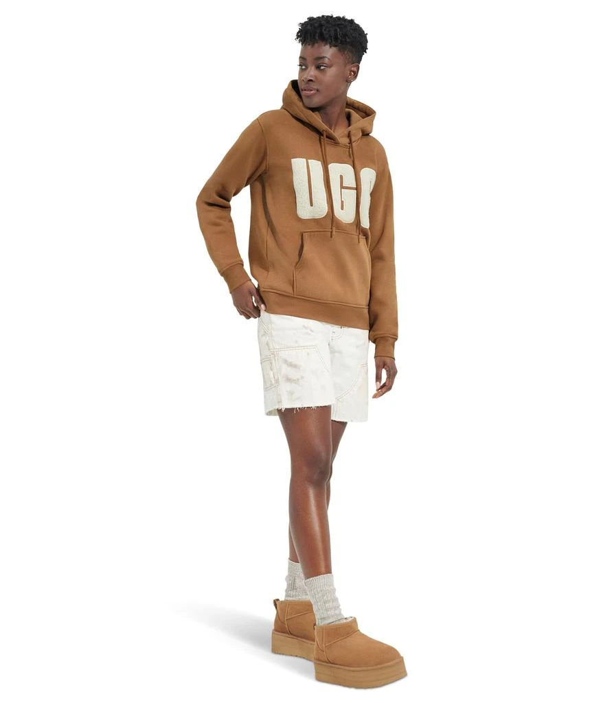 商品UGG|Rey Uggfluff Logo Hoodie,价格¥738,第4张图片详细描述