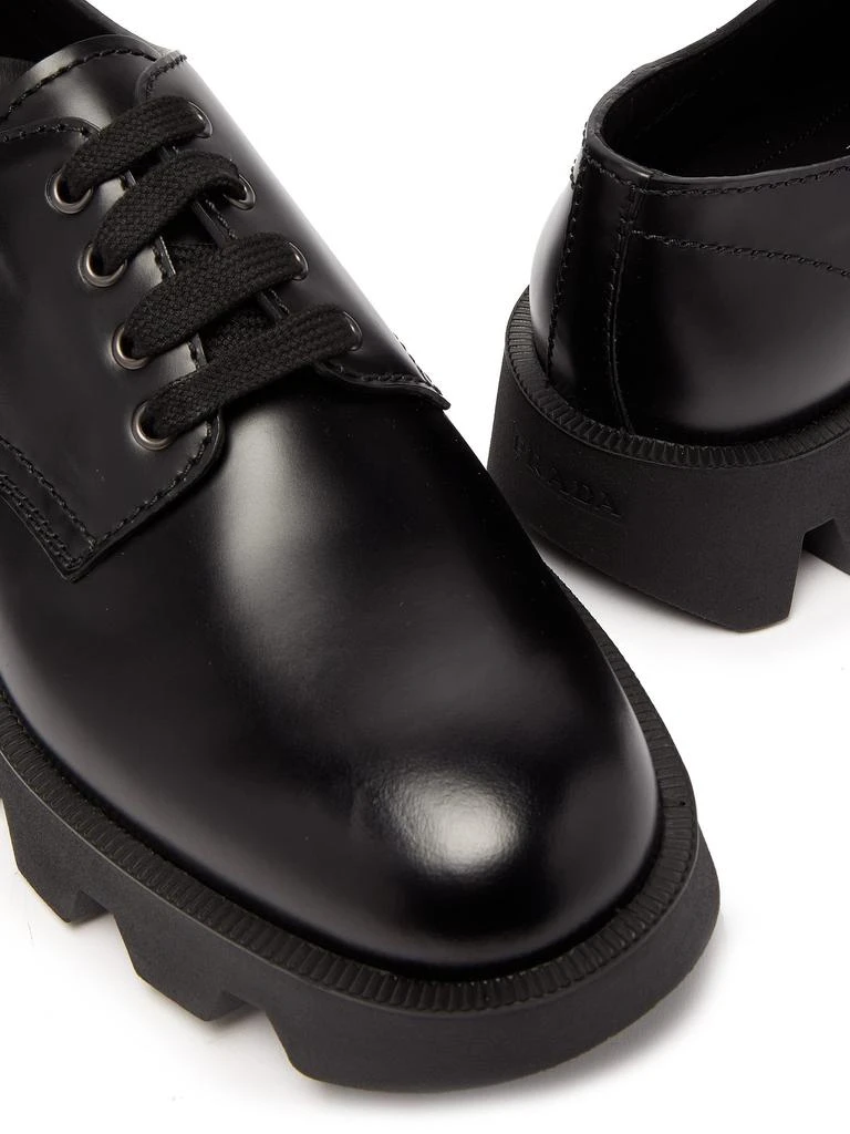 Exaggerated-sole leather Derby shoes 商品