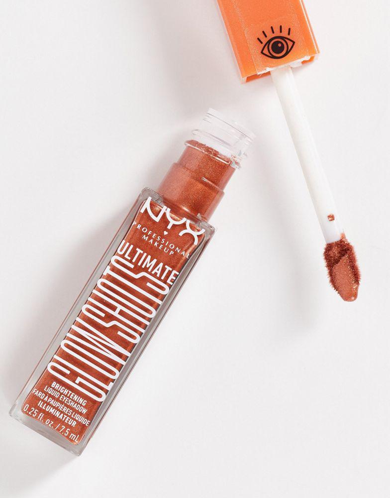 NYX Professional Makeup Ultimate Glow Shots Liquid Eyeshadow - Clementine Fine商品第2张图片规格展示