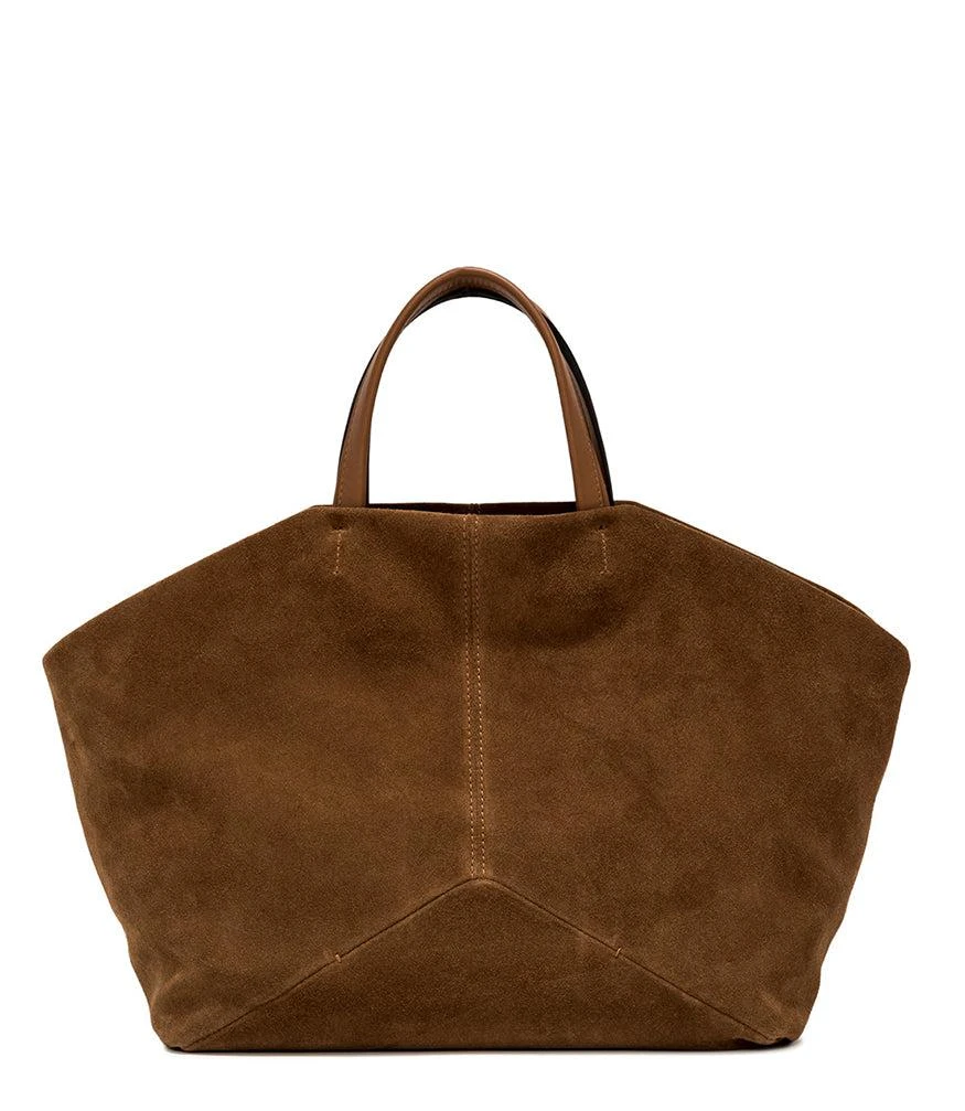 商品GIANNI CHIARINI|GIANNI CHIARINI AMBRA TAN SUEDE BAG,价格¥7098,第1张图片