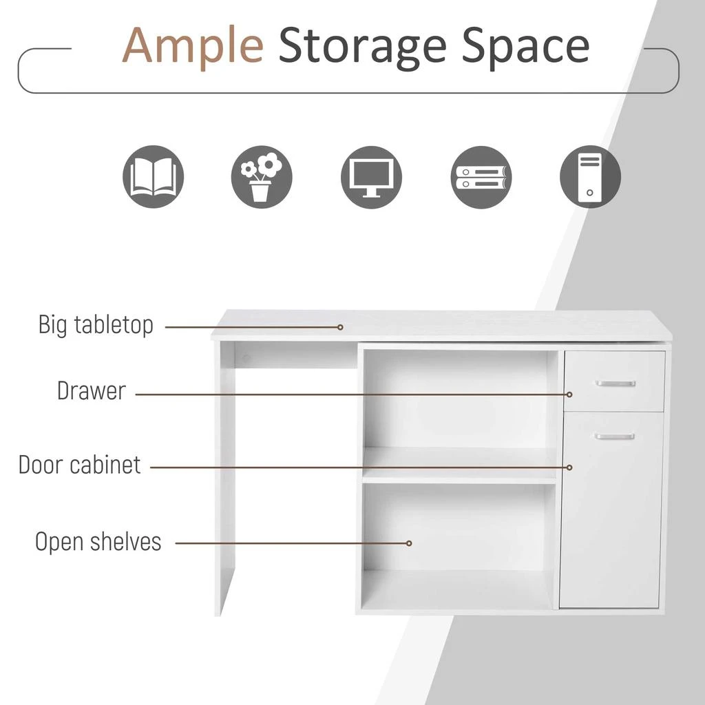 Streamdale L Shaped Computer Desk 商品