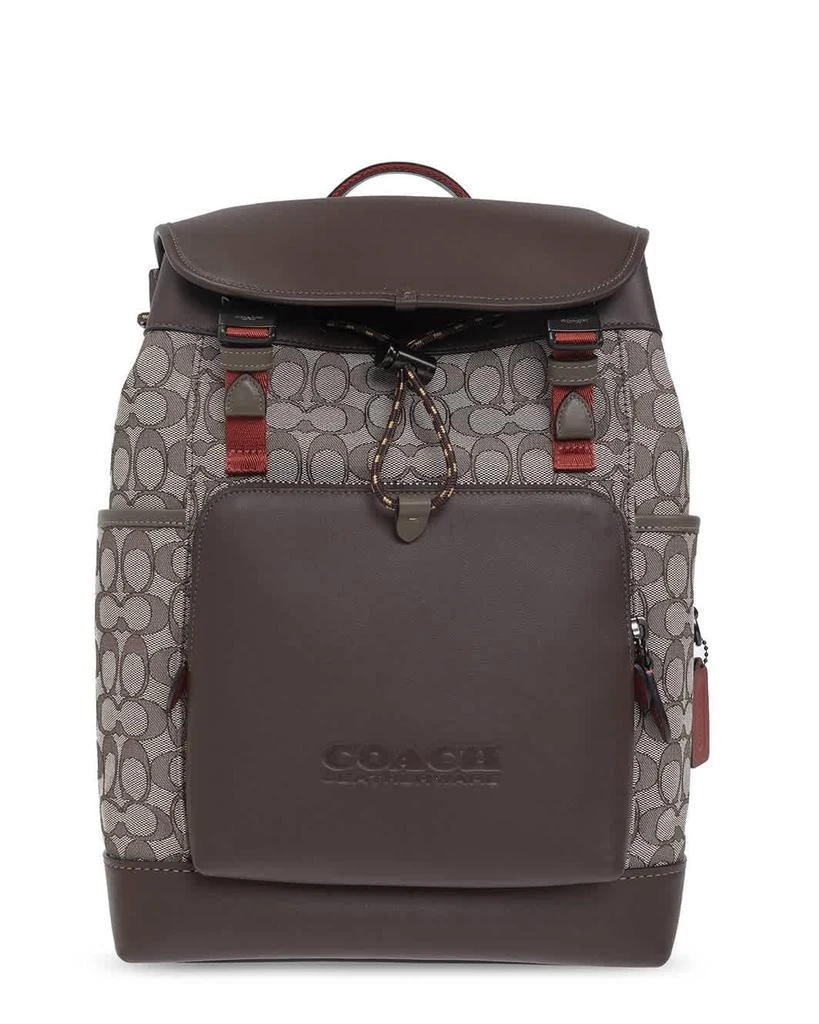 商品Coach|蔻驰男士背包 小牛皮,价格¥2968,第1张图片