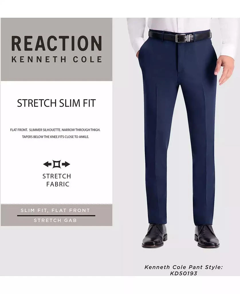 商品Kenneth Cole|Men's Slim-Fit Stretch Gabardine Dress Pants,价格¥713,第5张图片详细描述