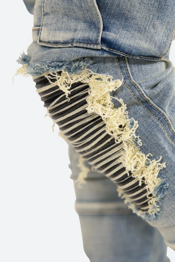 X288 Cargo Skinny Denim - Blue 商品