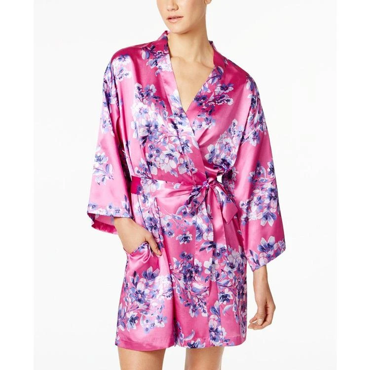 商品Thalia Sodi|Floral-Print Wrap Robe, Created for Macy's,价格¥223,第2张图片详细描述