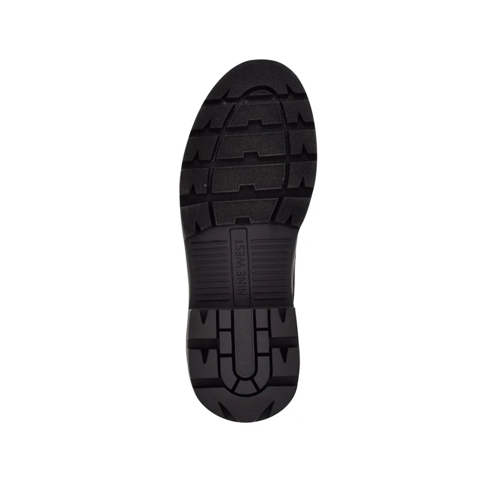 商品Nine West|Women's Ihad Lace Up Chain Combat Booties,价格¥410,第5张图片详细描述
